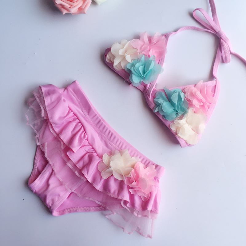 2018 Hàn Quốc cho trẻ em Spa Trẻ sơ sinh Váy nhỏ Váy bikini cho bé gái - Bộ đồ bơi của Kid đồ bơi nàng tiên cá