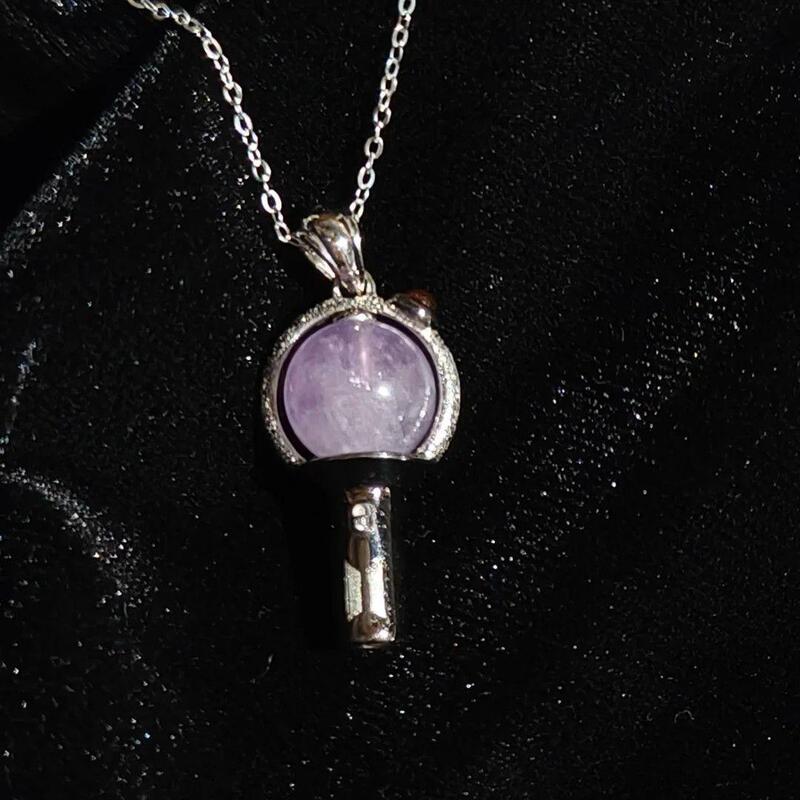 Bts (Bulletproof Boys) Same Style Ami Stick Necklace High-Quality Fan Support Merchandise Collarbone Chain for Women