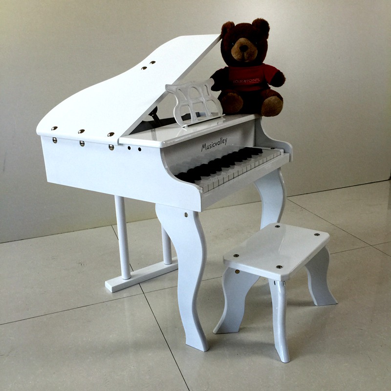Chính hãng dufeng30 giáo dục sớm giáo dục nhỏ piano gỗ lật nhỏ piano âm nhạc đồ chơi quà tặng - Đồ chơi nhạc cụ cho trẻ em bộ trống đồ chơi cho bé