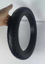 Electric vehicle micro-hole solid tire-free elastic tire explosion-proof stab 16X2 50 (bold)