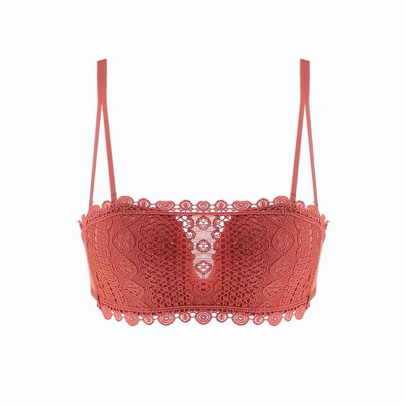 Sexy ren ringless đồ lót thiết lập phụ nữ trẻ Bra ngực nhỏ để quây quần bên nhau để ngăn chặn ánh sáng đi bộ lau áo ngực.