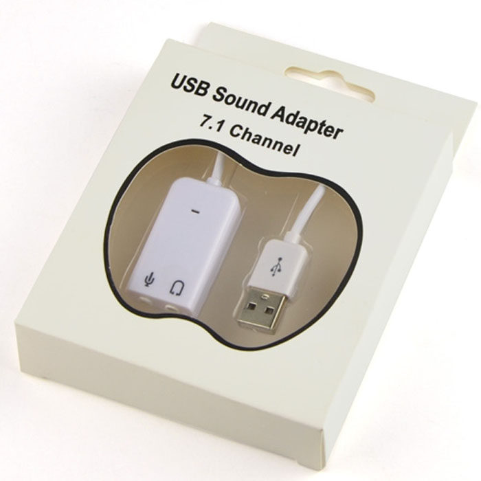 usb with wire sound card notebook desktop computer turning headphone microphone connector free of drive win7