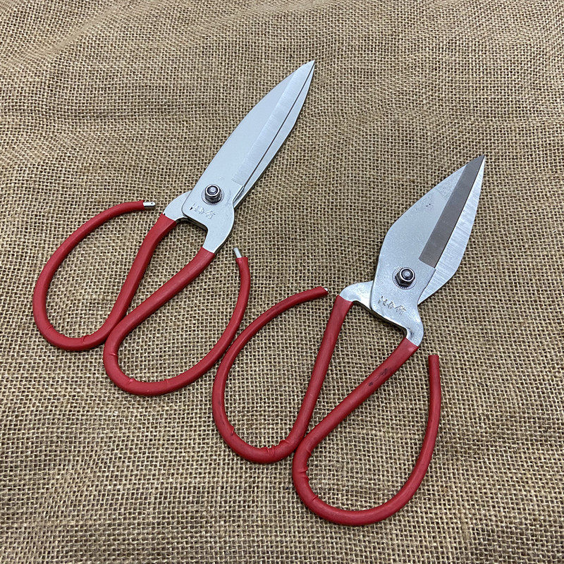 Wang Wuquan strong chicken bone scissors rust-proof forging integrated kitchen scissors household old-fashioned chicken, duck and goose scissors to kill fish scissors