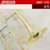 Jinbao nhạc cụ tenor trombone nhạc cụ thả B điều chỉnh ống vàng JBSL-710 trombone - Nhạc cụ phương Tây mua đàn nguyệt Nhạc cụ phương Tây