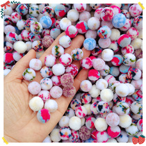 1146 whole pack of about 270 lovely snowflakes colorful small hair balls DIY hair accessories to decorate handmade materials
