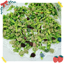 547 whole bag about 900 green flower diy leather band hairclip hair accessories accessories