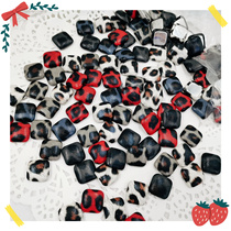 1225 whole bag of Korean about 70 leather buckle diy leather band hairclip hair accessories accessories