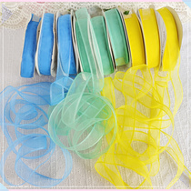 272 whole volume of Japanese imports about 30 m rolls wide 1 8CM yarn with diy butterfly knot hair accessories accessories accessories