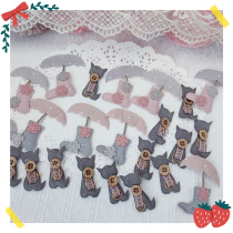 1038 special price Korean hair accessories accessories diy leather band hairclip accessories