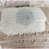 1159 white fine flow Su water soluble lace clothing handmade material about 4 7 cm