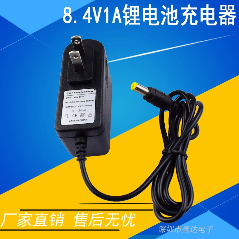 Miễn phí vận chuyển Bộ sạc pin lithium 8.4V1A 7.2V 7.4V hai chuỗi 18650 gói pin cáp sạc thông minh - Khác