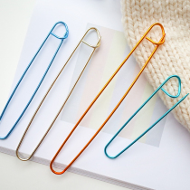 Sweater mark aluminum color pin anti-solving large button wool textile weaving diy auxiliary gadgets