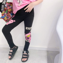 Girls leggings 2021 New Tide summer thin childrens pants autumn baby trousers spring and autumn big children summer