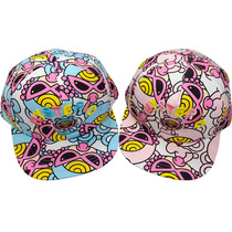 Japanese male and female baby hats 2021 new casual childrens clothing tide with hip-hop out street childrens cap cap