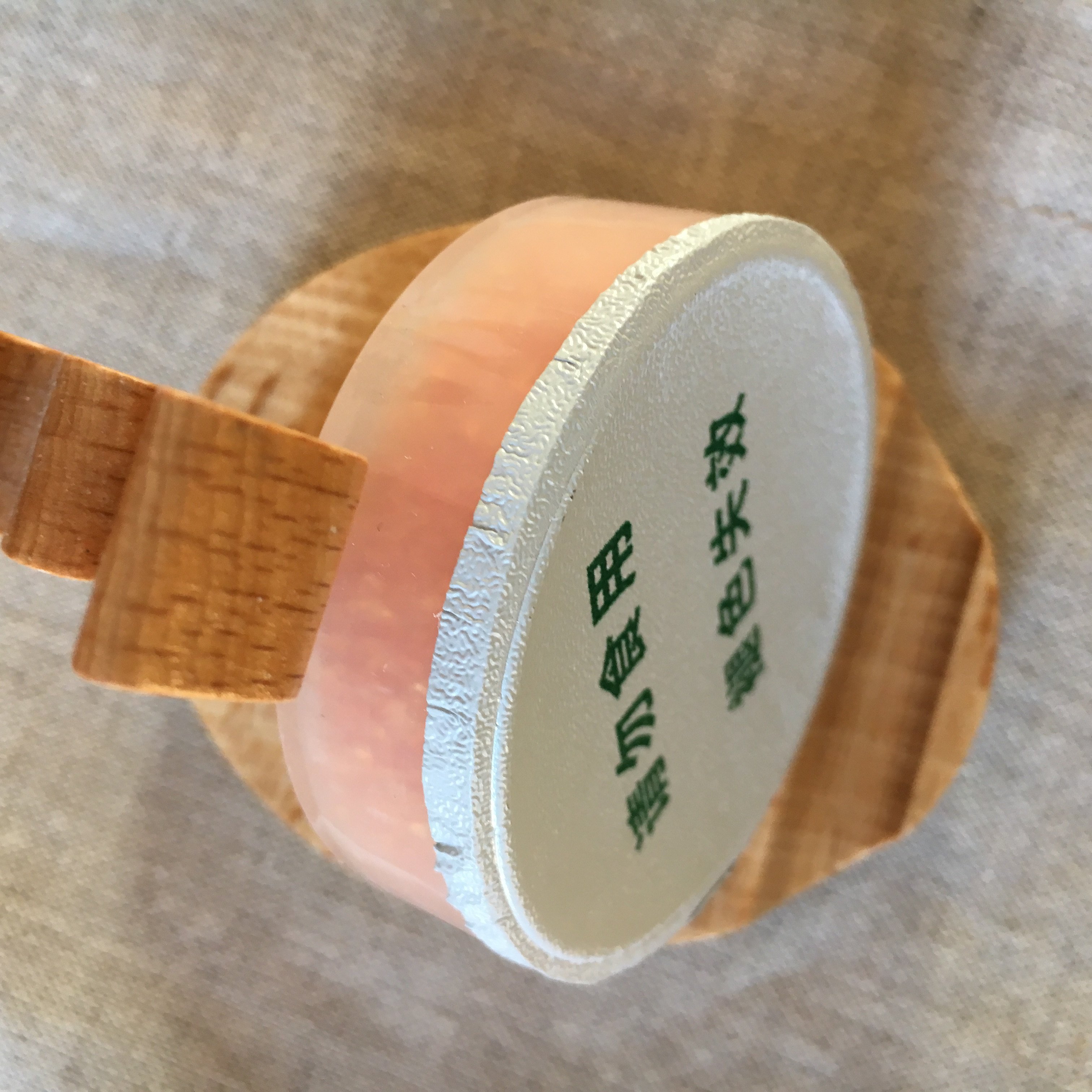 Diameter 6 3cm Dry cake artificial cochlear help listen in orange