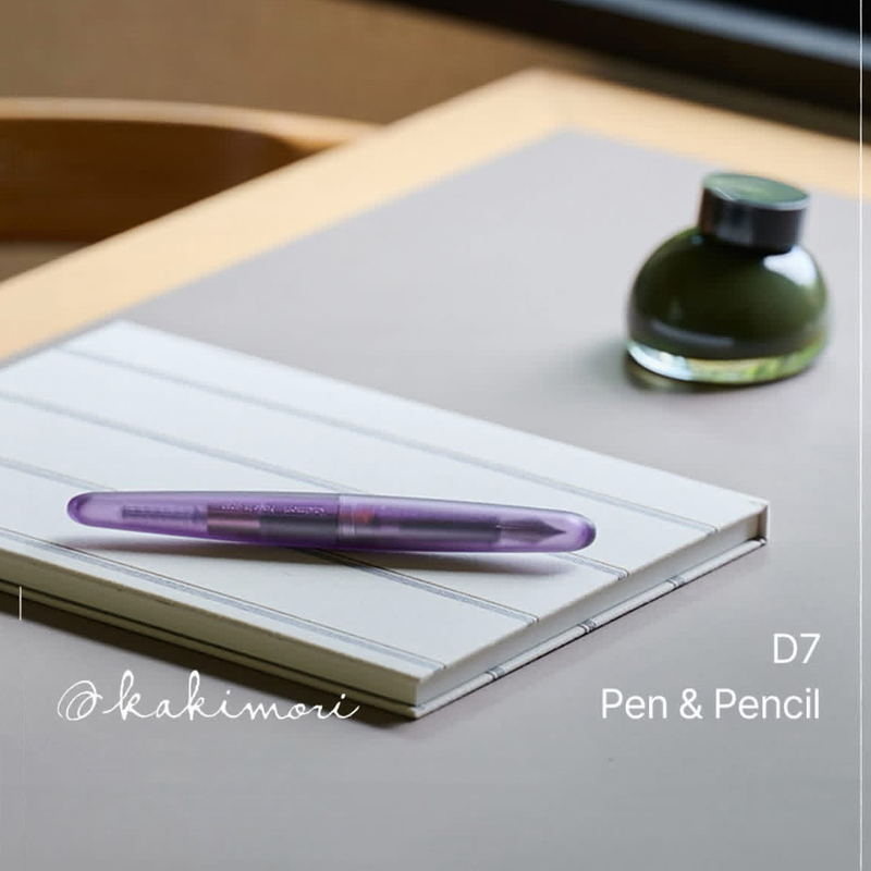 Japanese Kakimori Gel Pen, Rollerball Pen, Refillable with Ink, No Need to Replace the Refill