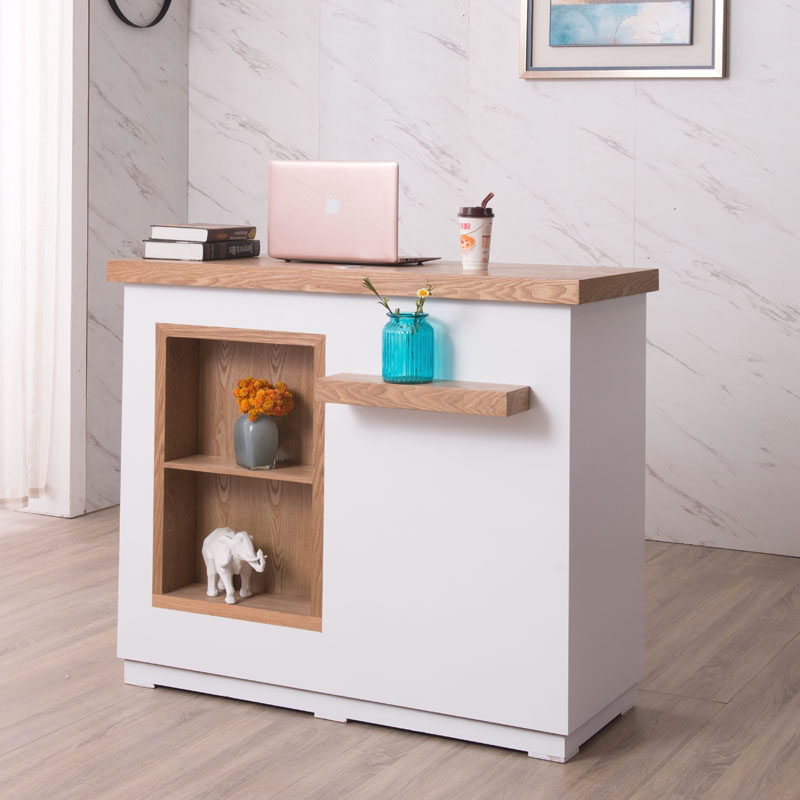 New clothing store bar cabinet simple modern reception desk net red small children's clothing mother and baby shop cash register