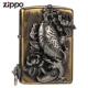 zippo Zippo bật lửa koi chính hãng máy giáp zoppo limited edition đàn ông đích thực máy lửa dầu hỏa Collection - Bật lửa