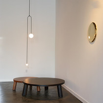 Post-modern designer Iron Art Line Creative Personality Living Room Bedroom Café Restaurant Show Chancellor