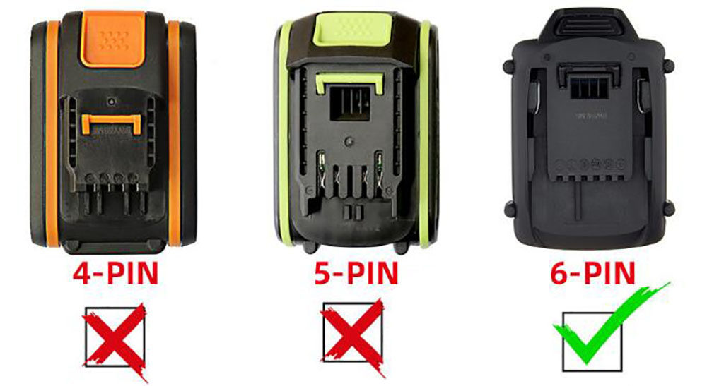 Адаптер/преобразователь/зарядное устройство 适配器led强光手电筒usb手机充电器适用worx大脚板18v 20v锂电池 Dawupine