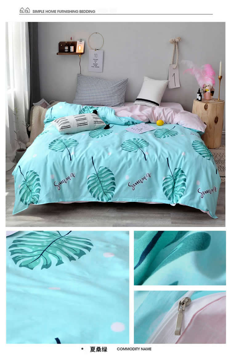 Mùa hè 100% cotton quilt cover đơn 1.5m1.8m 2.2 * 2.4 cotton quilt cover đôi 200X230c