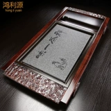 Одно чайный лоток с твердым древесиной без электромагнитной плиты домашний чайный набор чая, столовый столик для чая в интегрированном крупном рамках, электрический техник