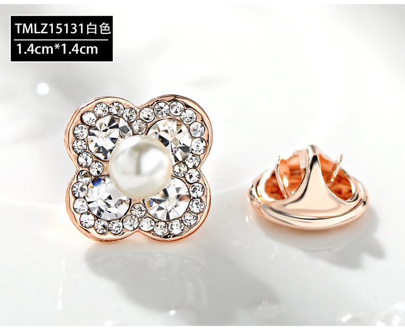Lan Ting trang trí Jia Ling pin khóa thời trang Hàn Quốc nhỏ trâm bướm bướm trâm rhinestone nhỏ gai ngựa pin nút - Trâm cài ghim cài áo sơ mi nam