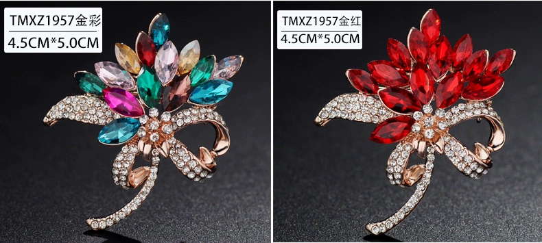 Lilt trang trí tốt trâm thời trang Hàn Quốc với rhinestone giả opal trâm phụ kiện thời trang nữ pin - Trâm cài