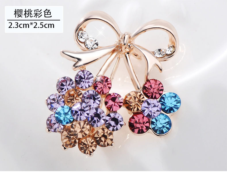 Lan Ting trang trí với đẹp và đáng yêu rhinestone trâm Hàn Quốc phiên bản của đồ trang sức phổ biến trâm thời trang cá tính phụ kiện nữ pin