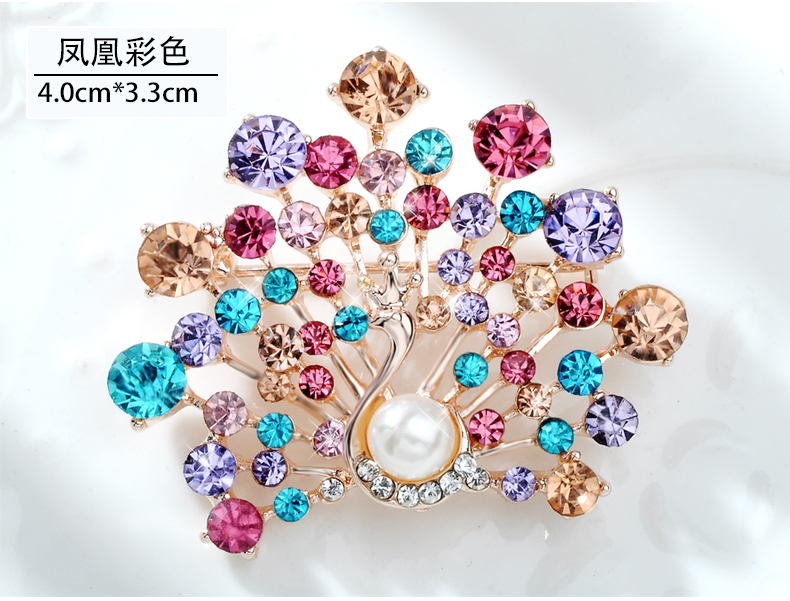 Lan Ting trang trí với đẹp và đáng yêu rhinestone trâm Hàn Quốc phiên bản của đồ trang sức phổ biến trâm thời trang cá tính phụ kiện nữ pin