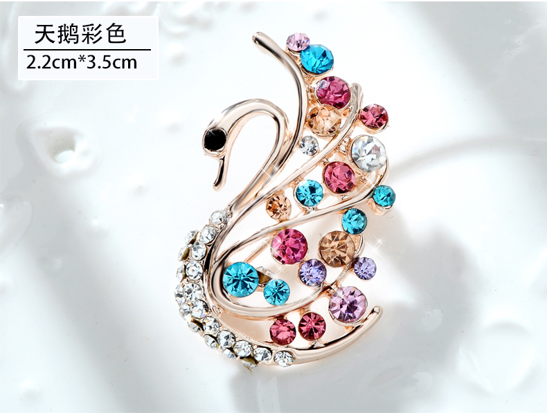 Lan Ting trang trí với đẹp và đáng yêu rhinestone trâm Hàn Quốc phiên bản của đồ trang sức phổ biến trâm thời trang cá tính phụ kiện nữ pin