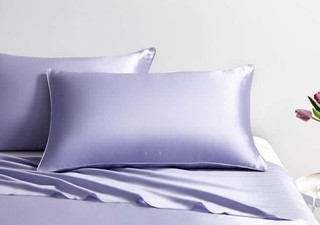 Kaisiya Mulberry Silk Lavender Pillowcase