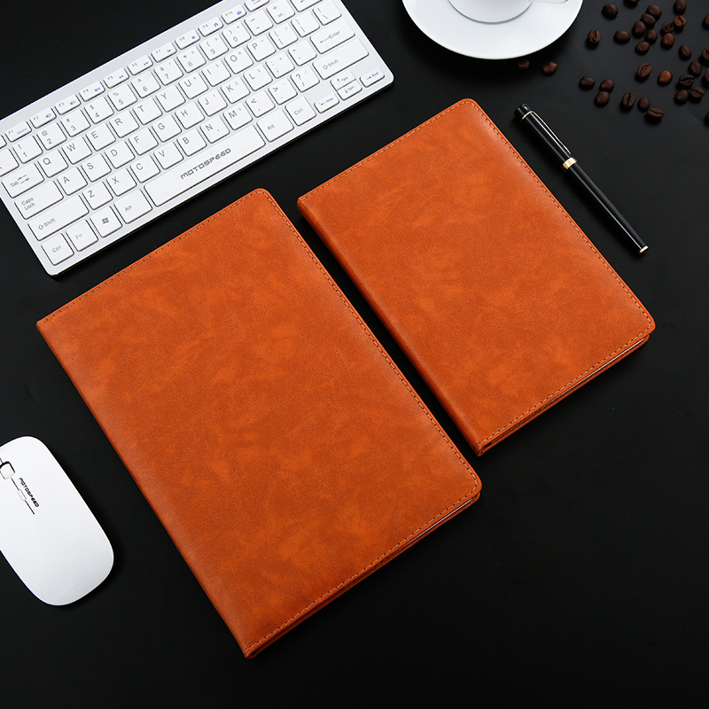 Xindu 18K business plan thickened leather notepad 25K notebook efficiency manual hand ledger