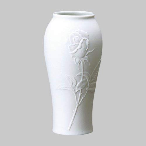 Narumi Narumi Rose Bottom (White) 20cm Decorative Swing Decorated Vase