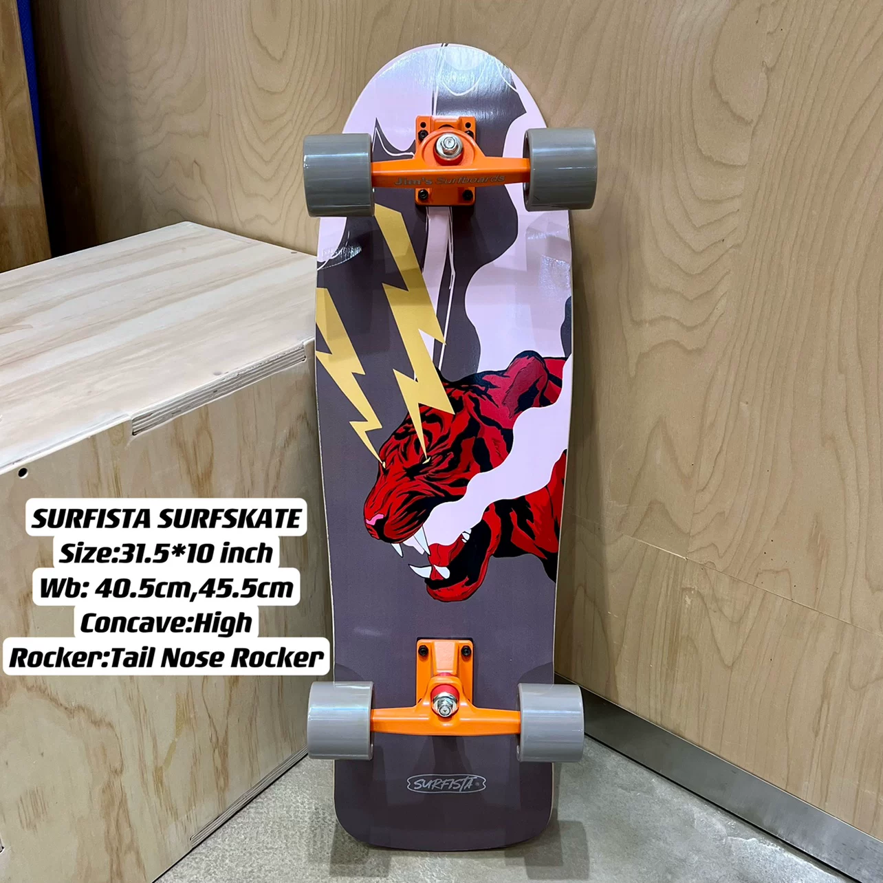 SURFISTA Land Surf Skateboard CX4 SurfSkate CX4 Truck