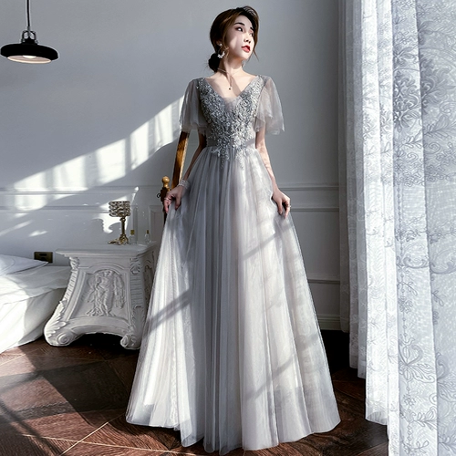 Платье подружки невесты, длинное зимнее вечернее платье для школьников, коллекция 2023, длина макси