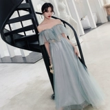 Платье подружки невесты, длинное вечернее платье, коллекция 2023, по фигуре