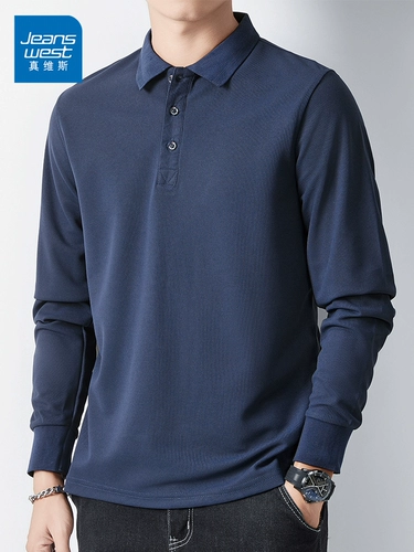 Футболка polo для отдыха, мужской демисезонный лонгслив