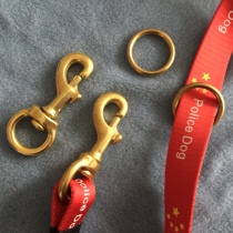 Copper buckle copper hook copper ring copper ring outdoor traction rope copper buckle hook dog leash buckle pet traction buckle dog training supplies