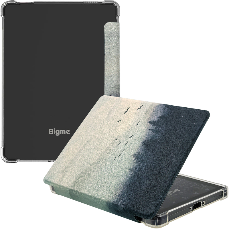 Bigme B6 / B6 Color Protective Case Transparent Full-Cover Sleep/Wake Soft Case