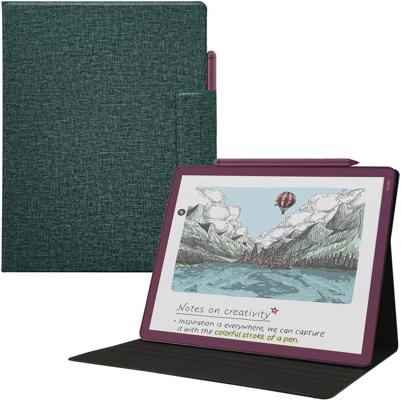 Kindle Scribe Colorsoft Protective Case 11inch Sleep/Wake Magnetic Stand Case with Pen Holder