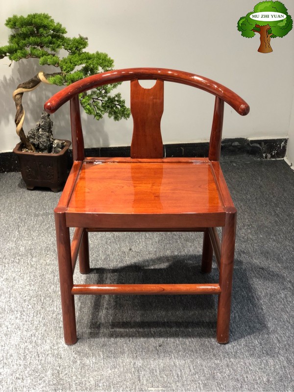 Bahua large board supporting chair stool selected miniba flower pure tree meat material tenon and mortise structure handmade strong and durable