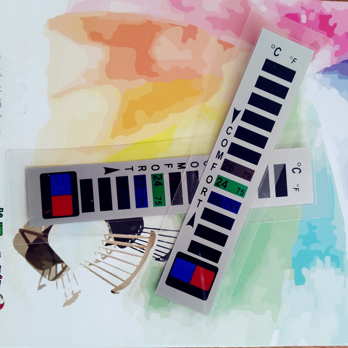 (Clothing Thermometer) Clothing Thermometer Catching Temperature LCD Clothing Thermometer Clothing Accessories Thermometer