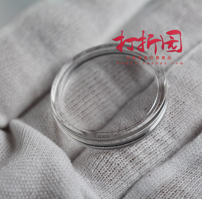 Coin round box High-speed rail commemorative coin Zodiac commemorative coin Small round box 10 yuan 27mm commemorative coin transparent round box