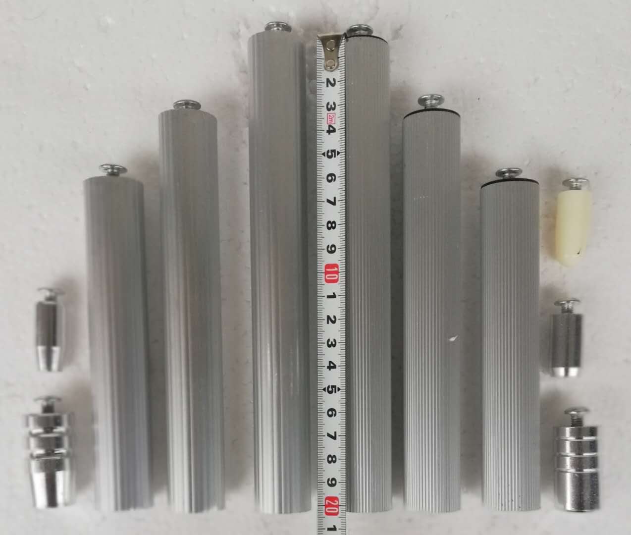 Baking tool Four columns 3 to 10 Birthday Cake Shelf Accessories Layer and layer Aluminum Air control pillar side column 1 Root
