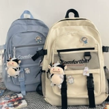 森系大容量原宿ulzzang高中学生书包女ins风日系韩版大学生双肩包