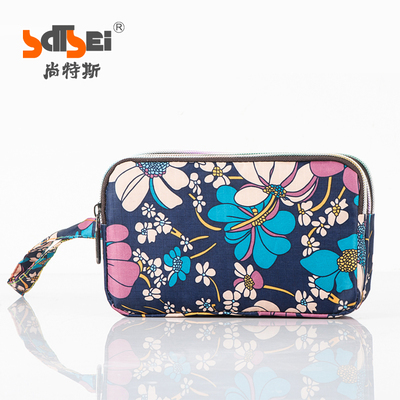 New Canvas Long Wallet Women's Clutch Bag Ladies' Handbag Large Screen Phone Bag Hand-Held Key Coin Purse