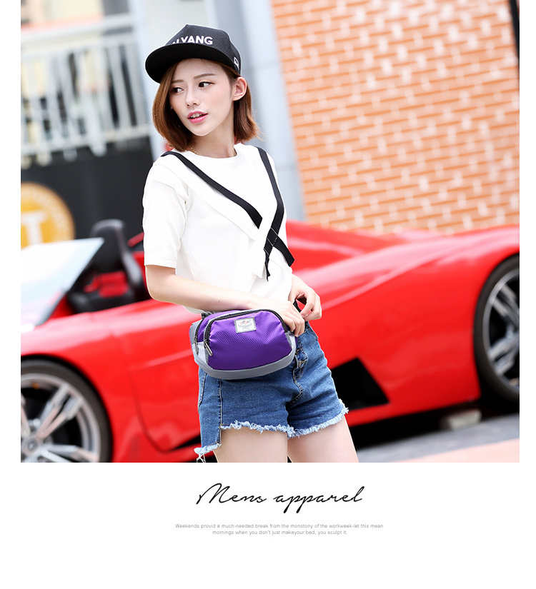 Ngoài trời cưỡi túi công suất lớn eo bag nam giới và phụ nữ chạy thường túi điện thoại di động đa chức năng nhiều lớp thu tiền gói kinh doanh 	túi đeo hông rằn ri