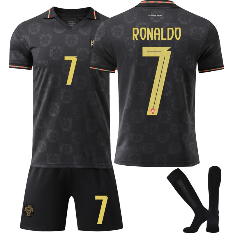2526 Portugal Special Edition No. 7 Cristiano Ronaldo Jersey Ronaldo 21 Rota 8B Fee Children's Football Uniform Set Men's