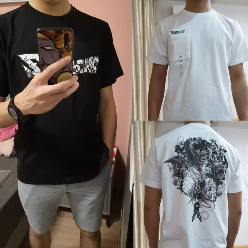 Men's and Women's Dragon Ball Z Collaboration Summer Dragon Ball Short-Sleeve T-Shirt Son Goku Frieza Kame Sennin Summer
